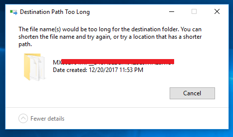 Defying Windows’ 260 character&nbsp;paths!